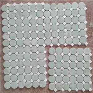 Marble Mosaic Hexagon Mosaic Tiles