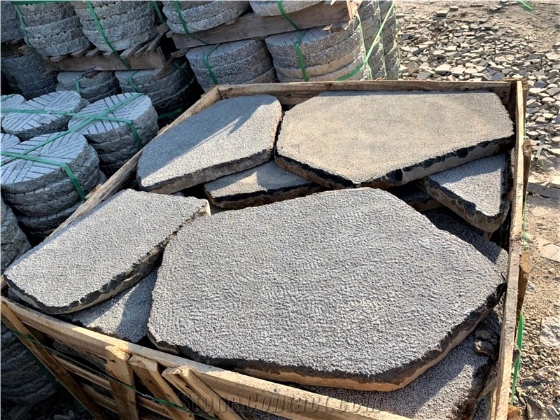 Basalt Garden Stepping Stone