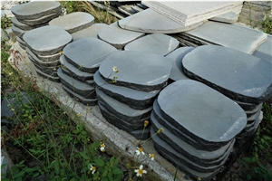 Basalt Garden Stepping Stone