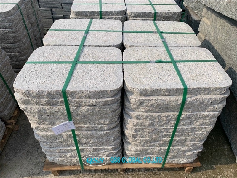 Granite Garden Step Stone, Garden Stepping Pavement
