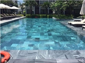 Vietnam Bluestone Swimming Pool Tiles