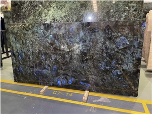 Labradorite Lemurian Blue Granite Slabs