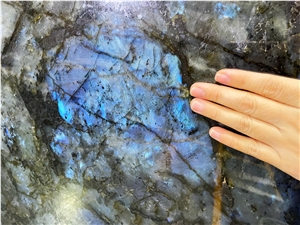 Labradorite Lemurian Blue Granite Slabs