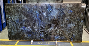 Labradorite Lemurian Blue Granite Slabs
