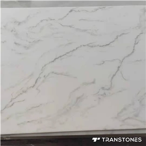 White Artificial Marble Stair Steps