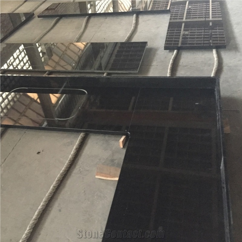 China Black Granite Countertop For Kitchen