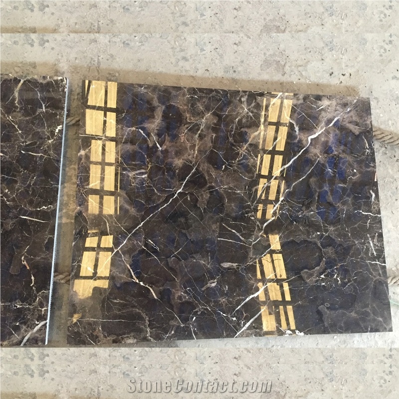 China Emperador Dark Brown Marble Tile
