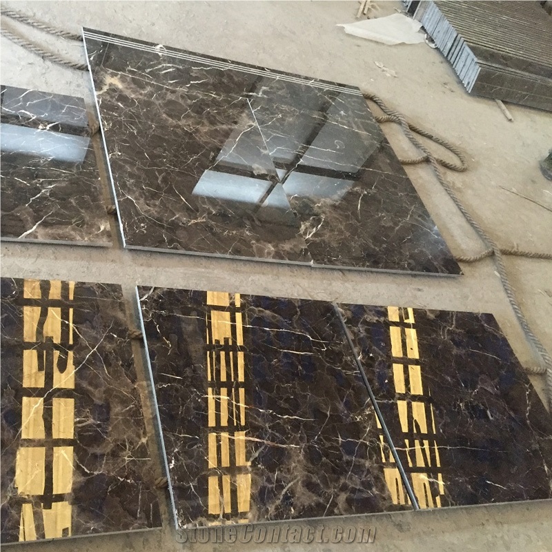China Emperador Dark Brown Marble Tile