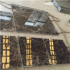 China Emperador Dark Brown Marble Tile