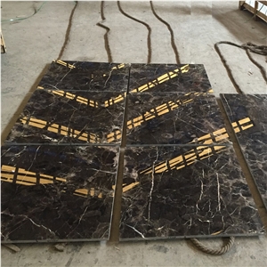 China Emperador Dark Brown Marble Tile