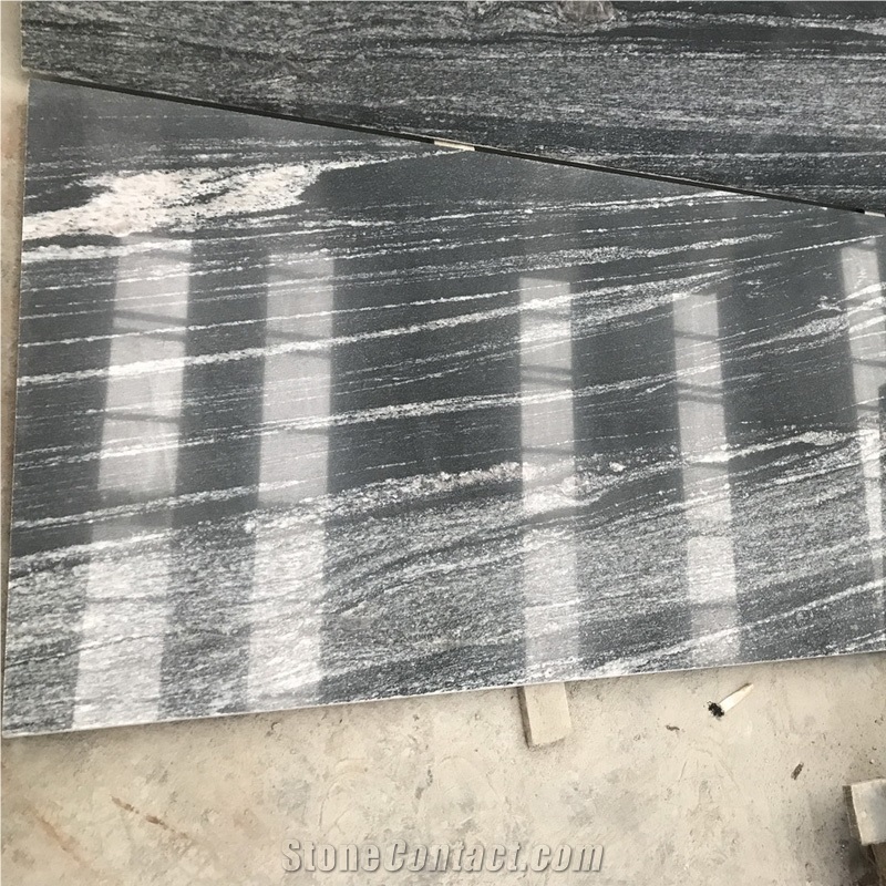 China Grey Granite Nero Santiago G302 Granite Tiles