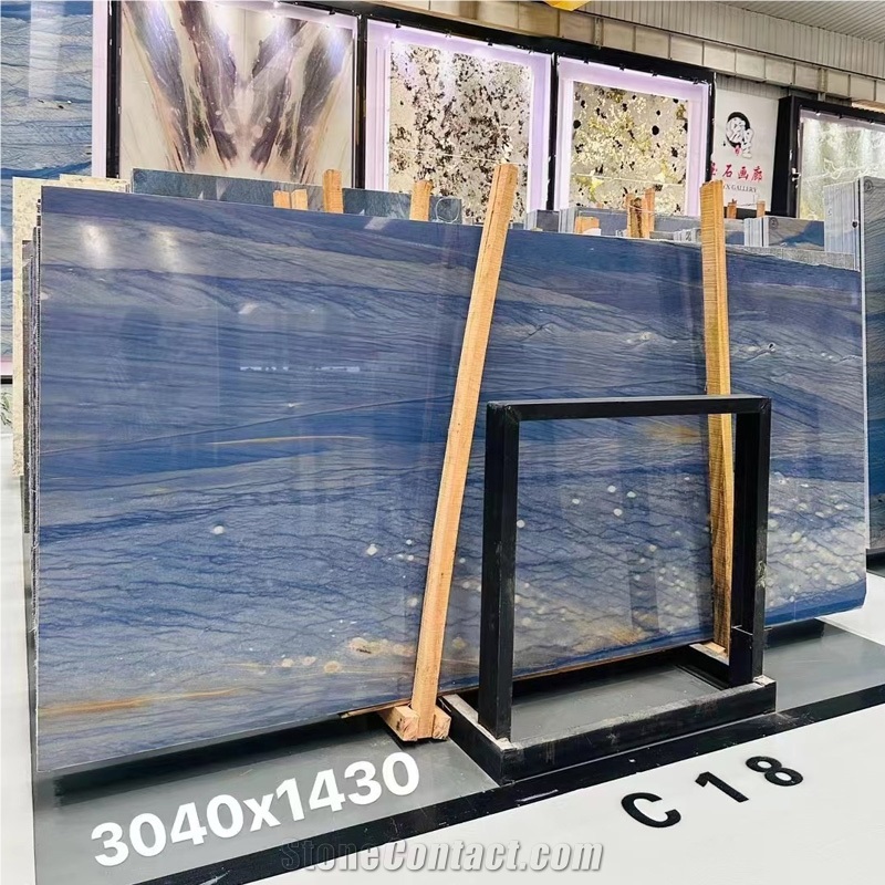 Sky Blue Quartzite Grand Skylight Quartzite Slabs