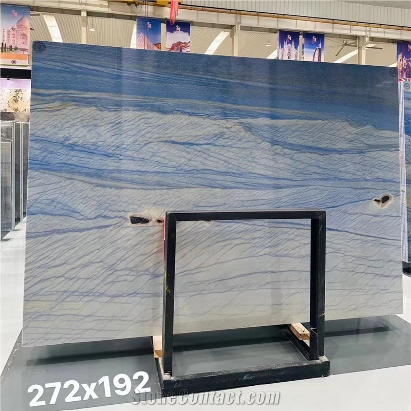 Sky Blue Quartzite Grand Skylight Quartzite Slabs