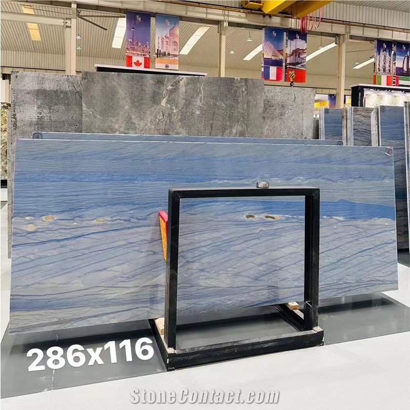 Sky Blue Quartzite Grand Skylight Quartzite Slabs