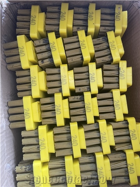Ficket Diamond Brush Abrasive For Granite Leather Surface