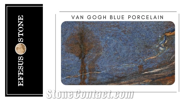 Van Gogh Blue Porcelain