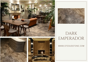 Dark Emperador Classic Marble - Slabs