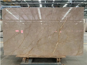 Crema Evita Menes Gold Marble King Luna Pearl  Slab Tile