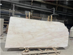 Red Line Marmara Dolomite Marble White Spider Slab Tile