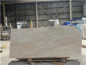 Red Line Marmara Dolomite Marble White Spider Slab Tile