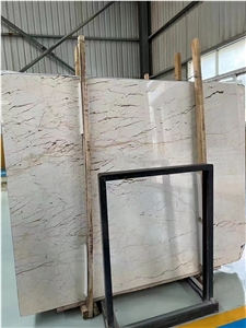 Sofitel Gold Marble Golden Crema Eva Menes Slab Tile