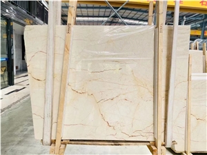 Sofitel Gold Marble Golden Crema Eva Menes Slab Tile