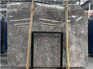 Storm Grey Marble Temple Gray Green Cream Slab In China