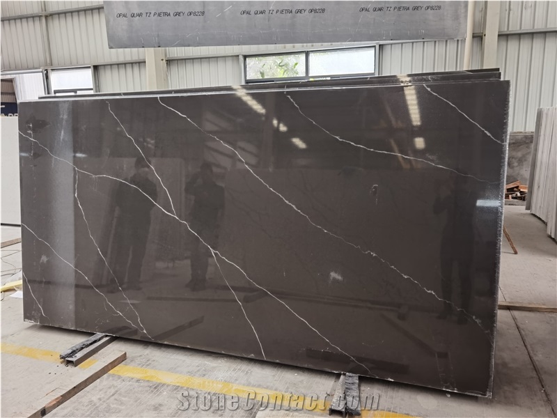 5032 Hot-Sale Grey Artificial Quartz Slabs