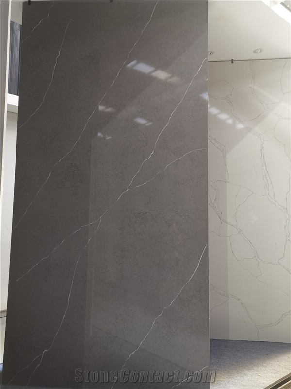 5032 Hot-Sale Grey Artificial Quartz Slabs