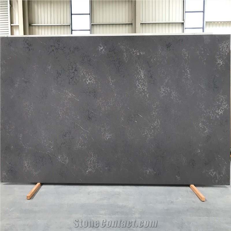 6046 Metro Concrete Tiles Slabs Quartz Stone For Floor