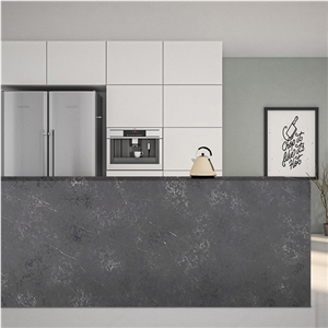6046 Metro Concrete Tiles Slabs Quartz Stone For Floor