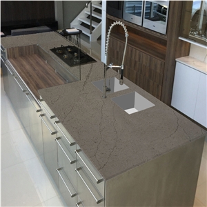 Calacatta Series 5036 Quartz Kitchen Island