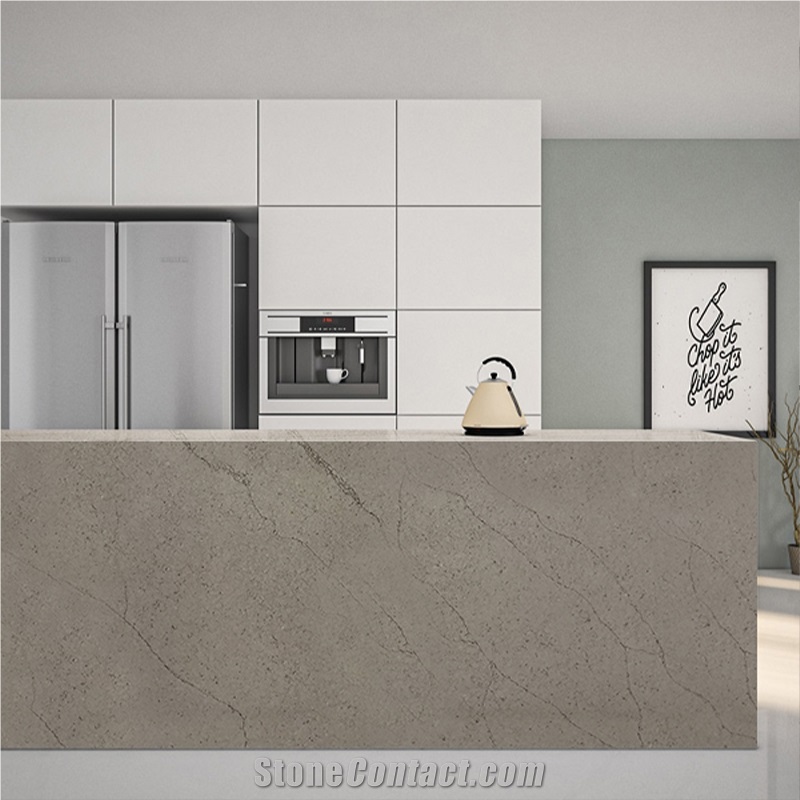 Calacatta Series 5036 Quartz Kitchen Island
