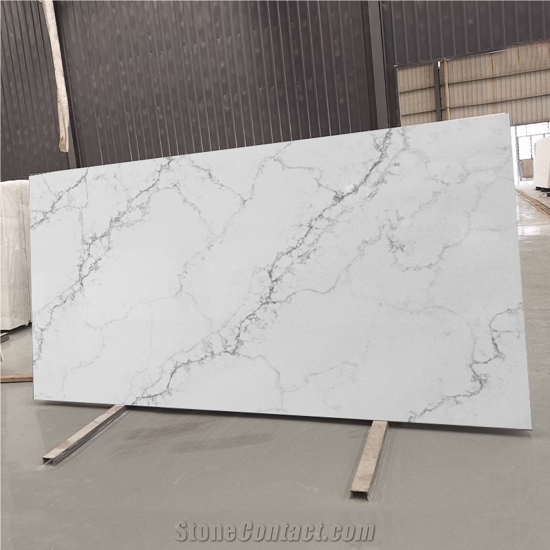 Calacatta Series 5065 Popular Artificial Quartz Island Top