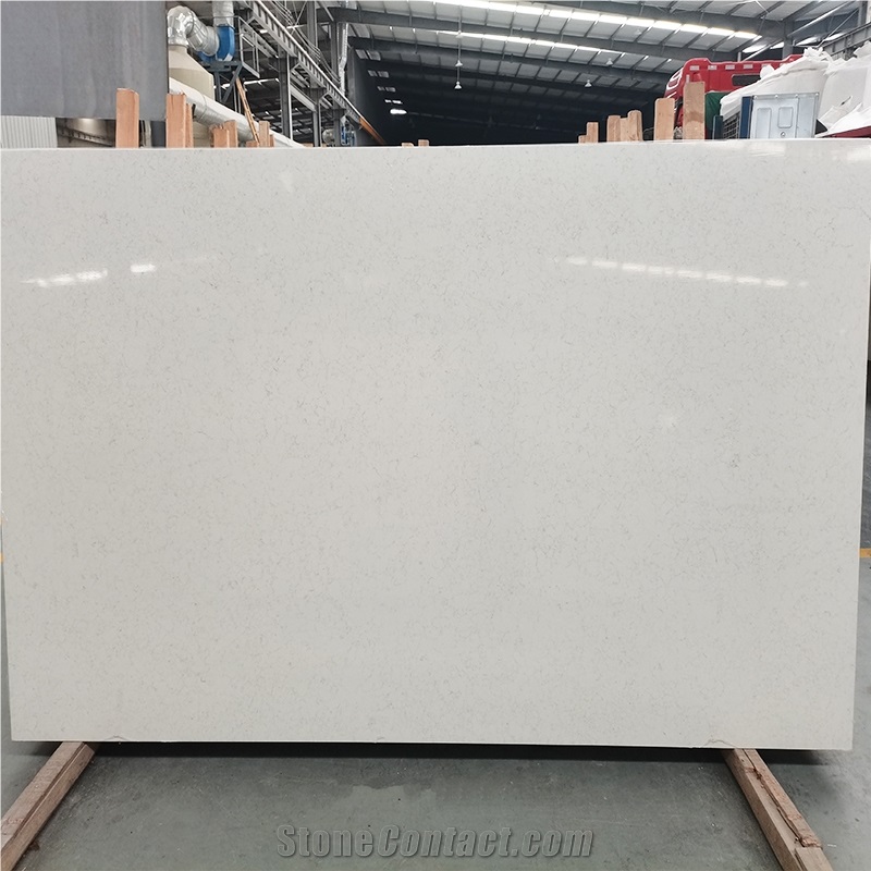 Coarse Carrara Quartz 4032 Vanity Top With Undermounted Sink