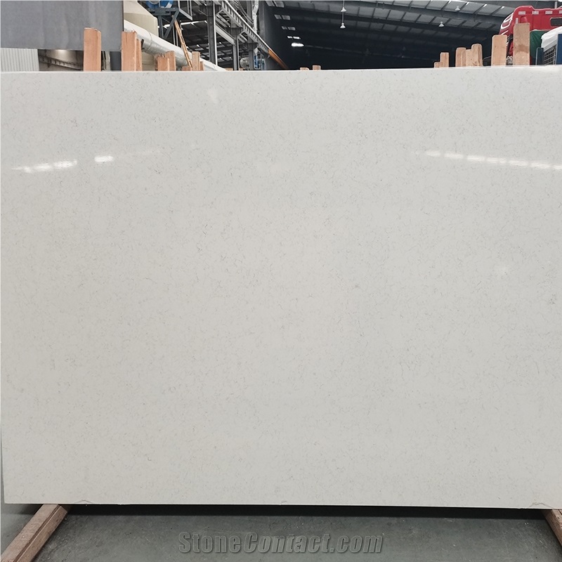 Coarse Carrara Quartz 4032 Vanity Top With Undermounted Sink