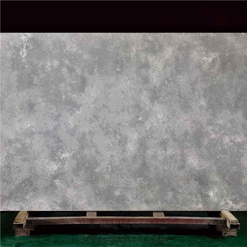 Concrete Series 6024 Quartz Vanity Top Undermounted Sink