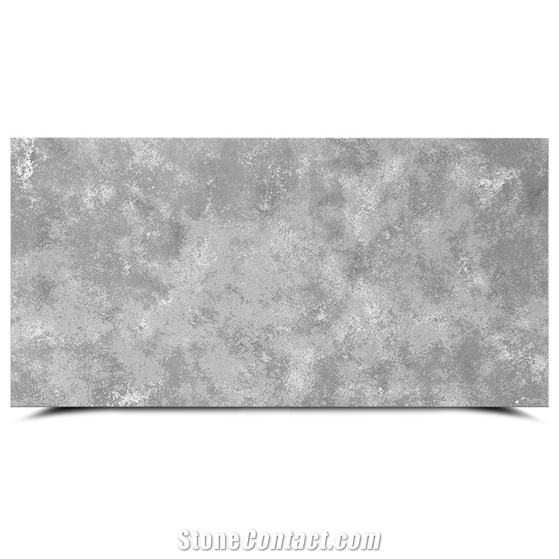 Concrete Series 6024 Quartz Vanity Top Undermounted Sink