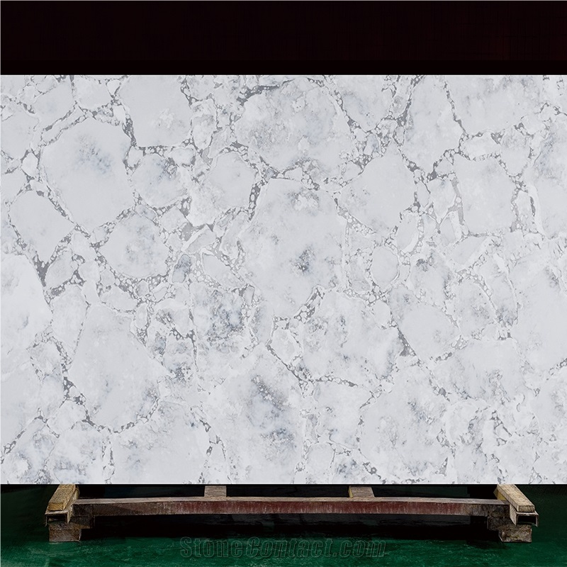 Concrete Series 6026 Quartz Kitchen Island Countertop