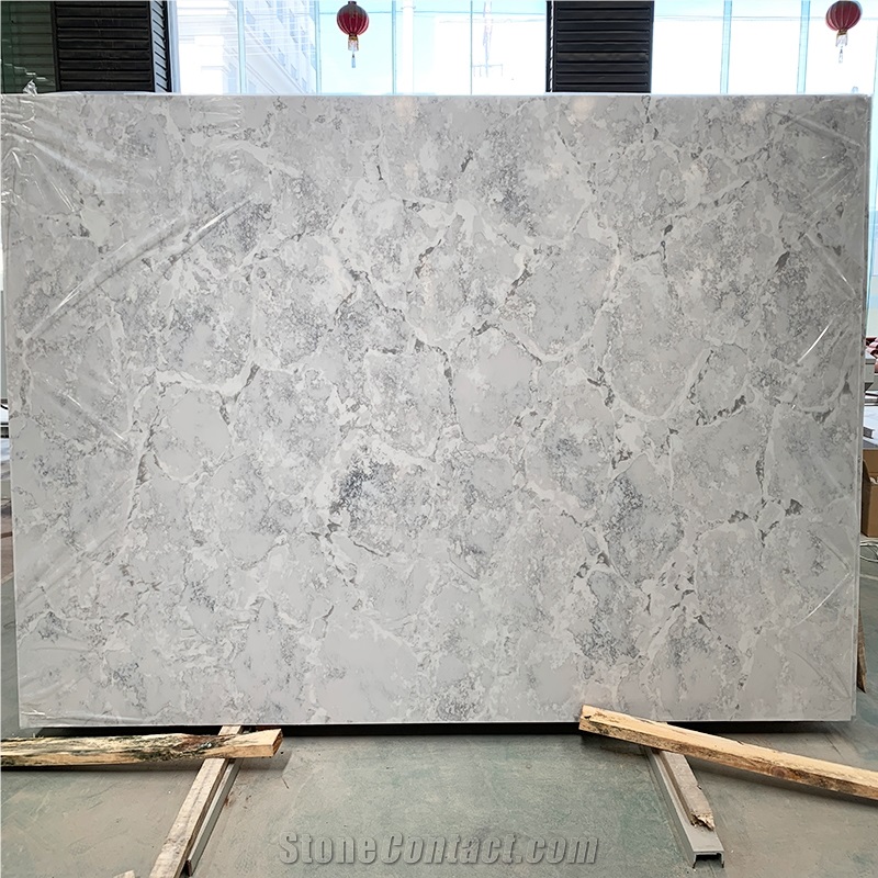 Concrete Series 6026 Quartz Kitchen Island Countertop