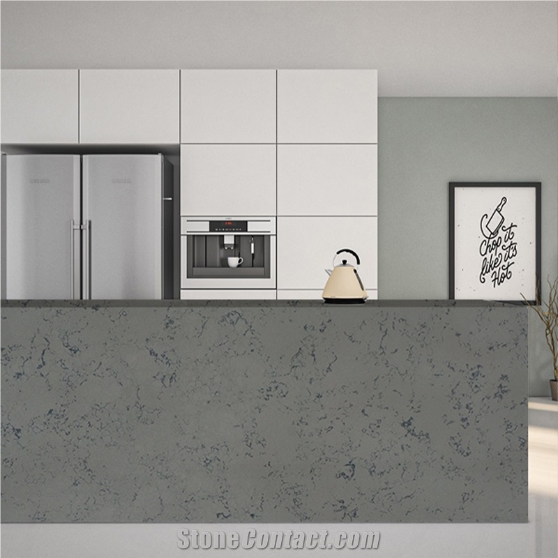 Factory Price Marble Series Artificial Quartz Slab 4008