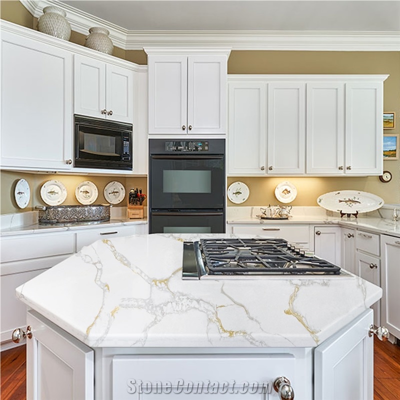 Fresh Look 5058 Calacatta Ocean FT  Island Countertops 5058