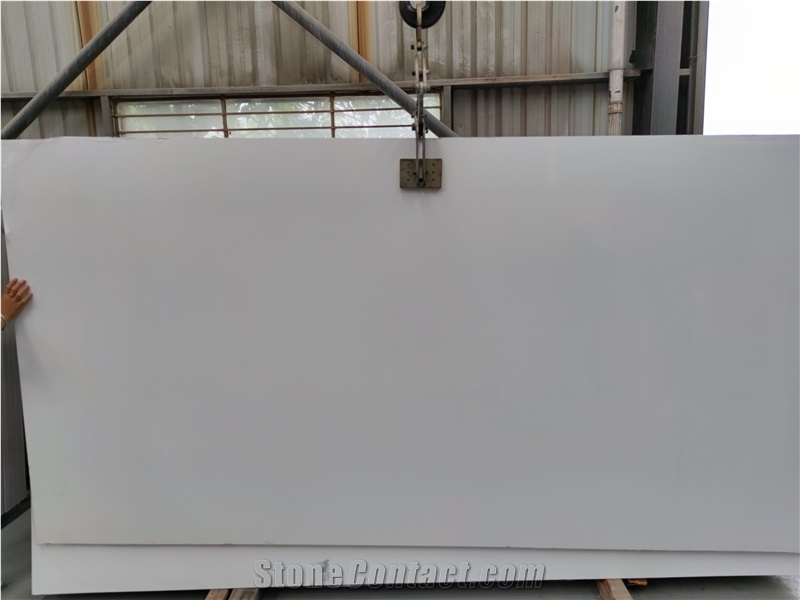 Goldtop Dapper 2001 Super White Big Slabs Quartz Stone