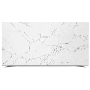 Goldtop OEM Calacatta White Quartz Kitchen Design