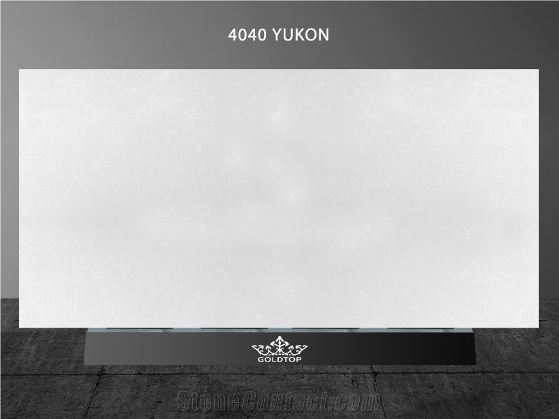 Goldtop OEM/ODM 4040 White Artificial Quartz Kitchen Tops