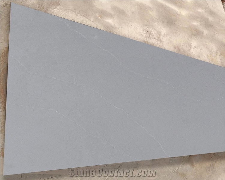 Goldtop OEM/ODM 4069 Grey Quartz Kitchen Countertop Island