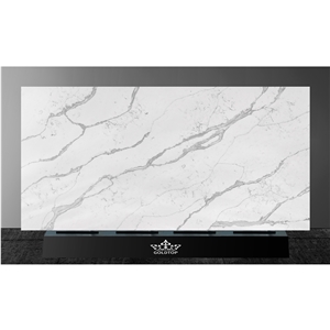 Goldtop OEM/ODM 5006 Calcacatta White Quartz Vanity Tops