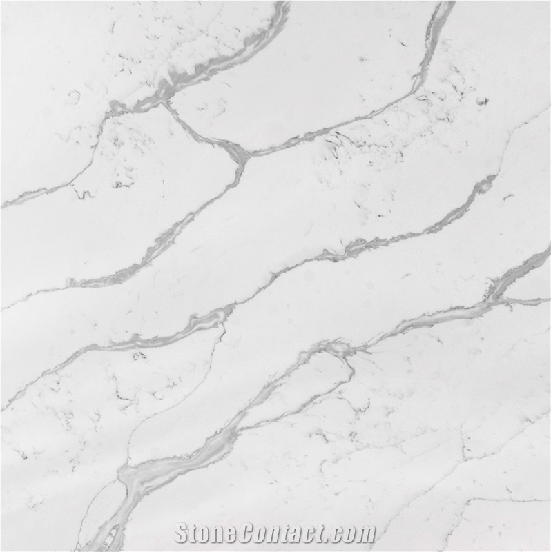 Goldtop OEM/ODM 5006 Calcacatta White Quartz Vanity Tops