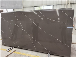Goldtop OEM/ODM 5023 Grey Artificial Quartz Kitchen Tops