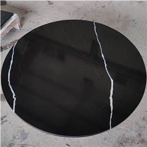 Goldtop OEM/ODM 5064 Black Artificial Quartz Bath Vanity Top